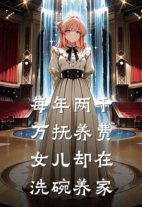 每年两千万抚养费，女儿却在洗碗养家