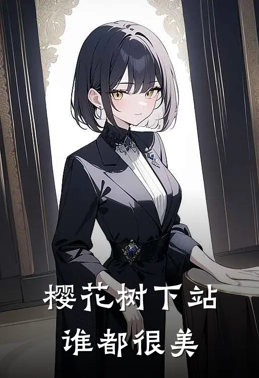 樱花树下站谁都很美