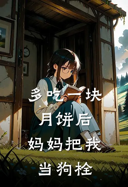 多吃一块月饼后，妈妈把我当狗栓