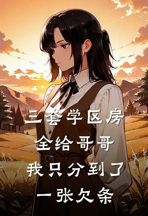 三套学区房全给哥哥，我只分到了一张欠条